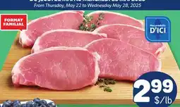 Marché Bonichoix FRESH BONELESS PORK LOIN CHOPS offer