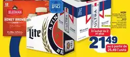 Marché Bonichoix MICHELOB ULTRA, SLEEMAN HONEY BROWN, MILLER LITE BEER offer