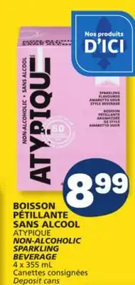 Marché Bonichoix ATYPIQUE NON-ALCOHOLIC SPARKLING BEVERAGE offer
