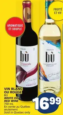 Marché Bonichoix BU WHITE OR RED WINE offer