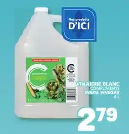 Marché Bonichoix COMPLIMENTS WHITE VINEGAR offer