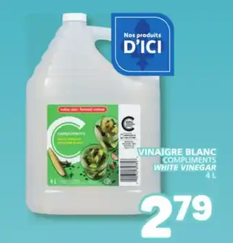 Marché Bonichoix COMPLIMENTS WHITE VINEGAR offer