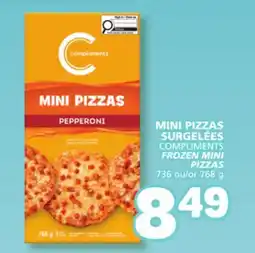 Marché Bonichoix COMPLIMENTS FROZEN MINI PIZZAS offer