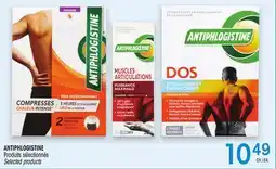 Uniprix ANTIPHLOGISTINE Produits sélectionnés/Selected products offer
