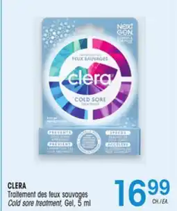 Uniprix CLERA Traitement des feux sauvages /Cold sore treatment, Gel offer