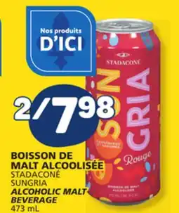 Marché Bonichoix SUNGRIA ALCOHOLIC MALT BEVERAGE offer