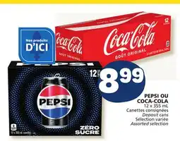 Marché Bonichoix PEPSI OR COCA-COLA offer