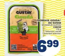 Marché Bonichoix MONSIEUR GUSTAV CHEESE offer