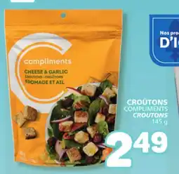 Marché Bonichoix COMPLIMENTS CROUTONS offer