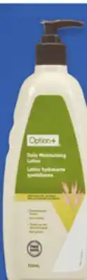 Uniprix OPTION+ Lotion hydratante/Moisturizing lotion offer