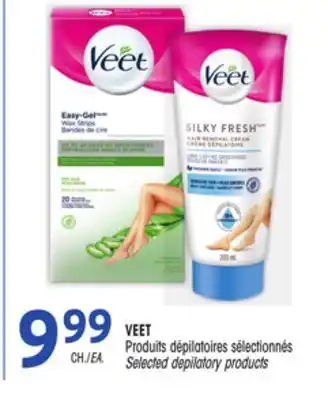 Uniprix VEET Produits dépilatoires sélectionnés / Selected depilatory products offer