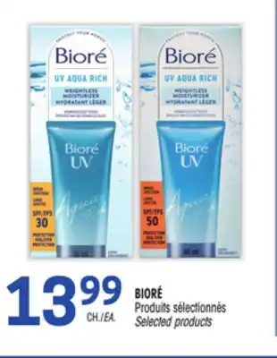 Uniprix BIORÉ Produits sélectionnés / Selected products offer