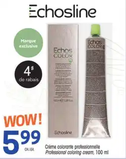 Uniprix ECHOSLINE Crème colorante professionnelle/Professional coloring cream offer