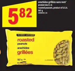 Maxi ARACHIDES GRILLÉES SANS NOM | ROASTED PEANUTS, 907 g offer