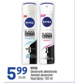 Uniprix NIVEA Déodorants sélectionnés/Selected deodorants offer