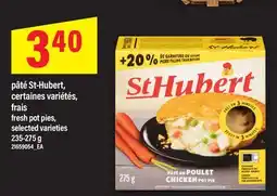 Maxi PÂTÉ ST-HUBERT | FRAIS FRESH POT PIES, 235-275 G offer