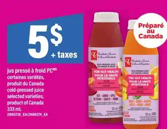 Maxi JUS PRESSÉ À FROID PC | COLD-PRESSED JUICE offer