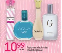 Uniprix Fragrances sélectionnées/Selected fragrances offer