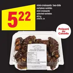 Maxi MINI-CROISSANTS TWO-BITE | MINI CROISSANTS, 423 g offer