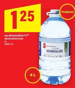 Maxi EAU DÉMINÉRALISÉE PCMD | DEMINERALIZED WATER, 4 L offer