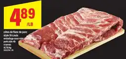 Maxi CÔTES DE FLANC DE PORC STYLE ST-LOUIS | PORK SIDE RIB offer