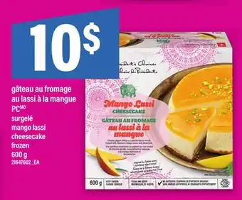 Maxi GÂTEAU AU FROMAGE AU LASSI À LA MANGUE PC | MANGO LASSI CHEESECAKE, 600 G offer