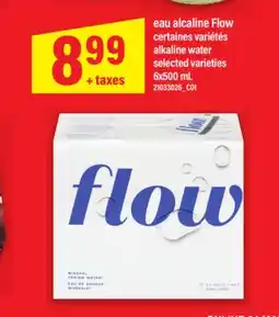 Maxi EAU ALCALINE FLOW | ALKALINE WATER, 6x500 mL offer
