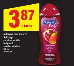 Maxi nettoyant pour le corps Softsoap | body wash offer