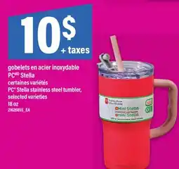 Maxi GOBELETS EN ACIER INOXYDABLE PC STELLA | PC STELLA STAINLESS STEEL TUMBLER offer
