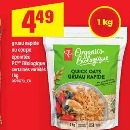Maxi GRUAU RAPIDE OU COUPE ÉPOINTÉE PC BIOLOGIQUE, 1 kg offer