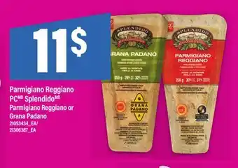 Maxi PARMIGIANO REGGIANO PC SPLENDIDO | PARMIGIANO REGGIANO OR GRANA PADANO offer