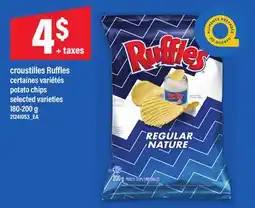 Maxi CROUSTILLES RUFFLES | POTATO CHIPS, 180-200 g offer