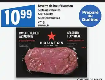 Maxi BAVETTE DE BŒUF HOUSTON | BEEF BAVETTE, 225 G offer