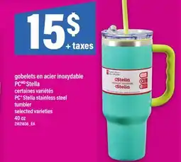 Maxi GOBELETS EN ACIER INOXYDABLE PC, 40 OZ | PC STELLA STAINLESS STEEL TUMBLER offer