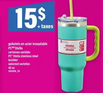 Maxi GOBELETS EN ACIER INOXYDABLE PC, 40 OZ | PC STELLA STAINLESS STEEL TUMBLER offer
