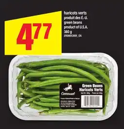 Maxi HARICOTS VERTS | GREEN BEANS, 380 g offer
