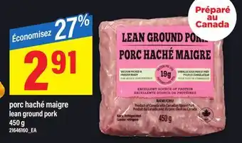 Maxi Porc haché maigre, 450 g offer