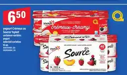 Maxi YOGOURT CRÉMEUX OU SOURCE YOPLAIT | YOGURT offer