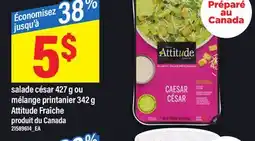 Maxi SALADE CÉSAR 427 G OU MÉLANGE PRINTANIER 342 G ATTITUDE FRAÎCHE offer