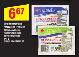 Maxi BOULE DE FROMAGE MOZZARELLA TRE STELLE, 340 G | MOZZARELLA CHEESE offer