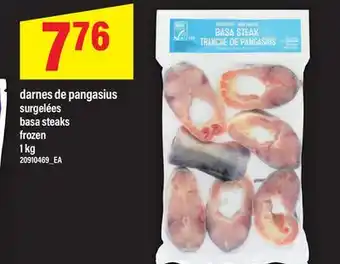 Maxi DAMES DE PANGASIUS SURGELÉES BASA STEAKS, 1 kg offer