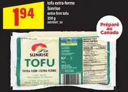 Maxi TOFU EXTRA-FERME SUNRISE | extra firm tofu, 350 g offer