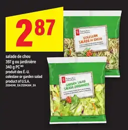 Maxi SALADE DE CHOU 397 G OU JARDINIÈRE 340 G PC | COLESLAW OR GARDEN SALAD offer