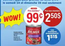 Maxi TOMATES AYLMER, 796 ML offer
