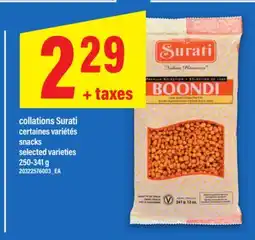 Maxi COLLATIONS SURATI, 250-341 g | SNACKS offer