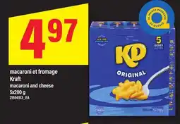 Maxi Macaroni et fromage Kraft offer