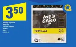 Maxi TORTILLAS 10 POUCES MEJICANO 540 g offer