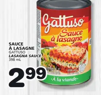 Marches Tradition GATTUSO LASAGNA SAUCE offer