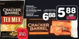 Marches Tradition CRACKER BARREL CHEESE OR SHREDDED CHEESE offer