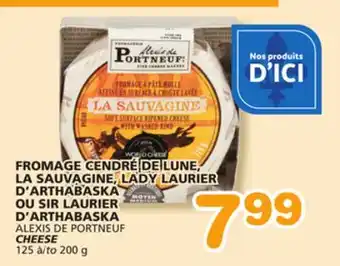 Marches Tradition ALEXIS DE PORTNEUF CHEESE offer